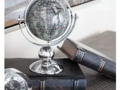 Metal Tabletop Globe 3D model