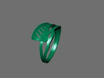 Women Ring Plain Ring Ready STL 3DM Models Womens Rings 3D print model 30