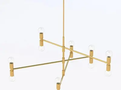 Dot Atomium Pendant by Lambert and Fils 3D model