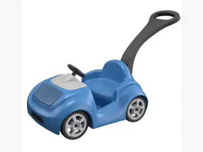 Kids Ride On Push Car  3D model
