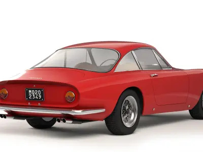 Ferrari 250 GT Berlinetta Lusso 1962 3D model