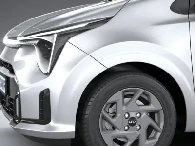 Kia Picanto Base 2024 3D model