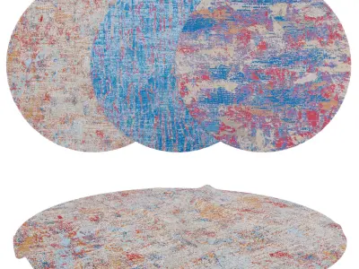 Rugs No 650 Low-poly 3D model