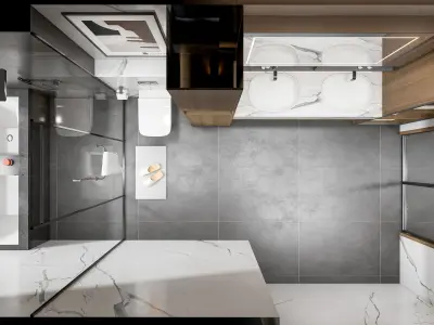 Bathroom 74 3D model