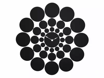 Wall Clock - Circle Design 3D model