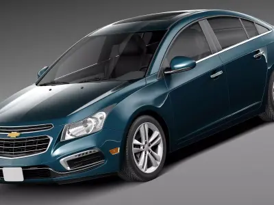 Chevrolet Cruze Sedan CG 2015 3D model