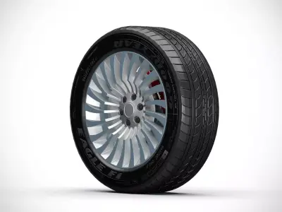 Wheel v11 3D model