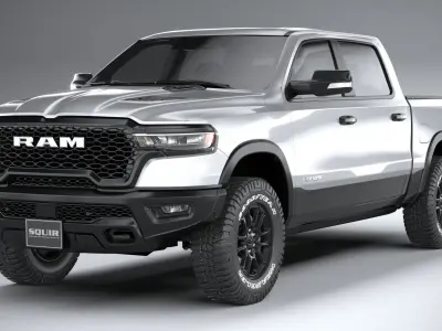 Ram 1500 Regular 2025 3D model