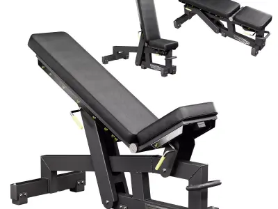 Adjustable Bench Pure 3D model