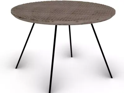coffee table - linear 3D model