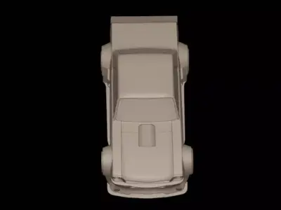 Mustang Hoonicorn 3d print model 3D print model