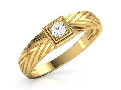 Josh Ring For Men 3D print model