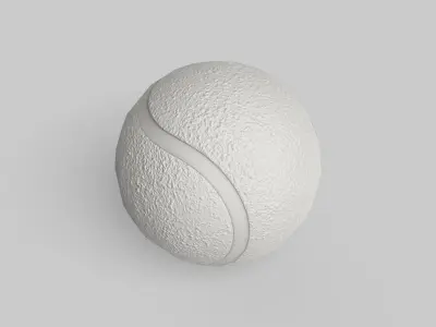 Tennis Ball Classic Standard Low-poly 3D model