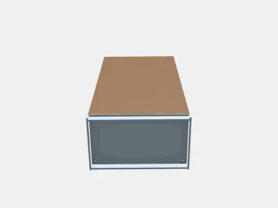 PAX - FORSAND Wardrobe 2 Low-poly 3D model