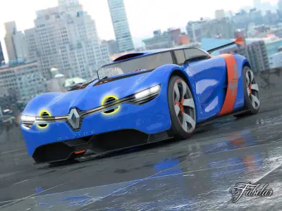 Renault concept vol 1 3D model