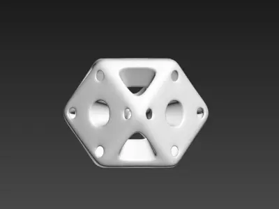 Mathematical  art 3D print model