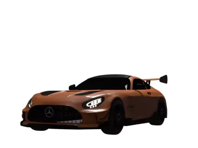 Mercedes Benz AMG GT Black Series 3D model