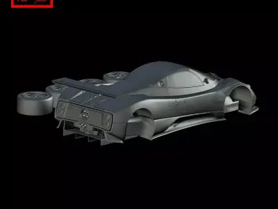 Pagani Zonda GR 2003 3D print model