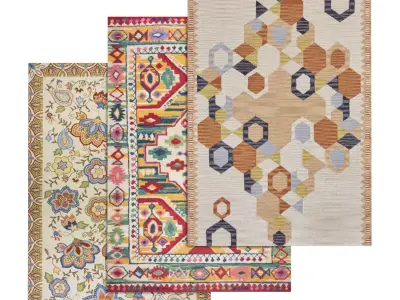 Rug Set 851 3D model
