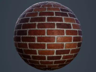 Multi Color Brick Texture