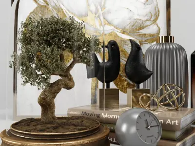 decorative set05 3D model