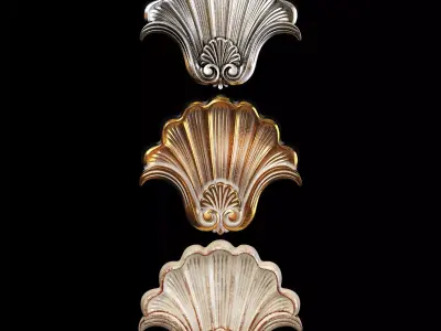 Classic carved 048 3D model