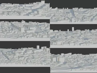 Paris 3D print model
