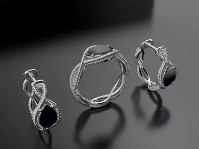 Hollow set  3D print model