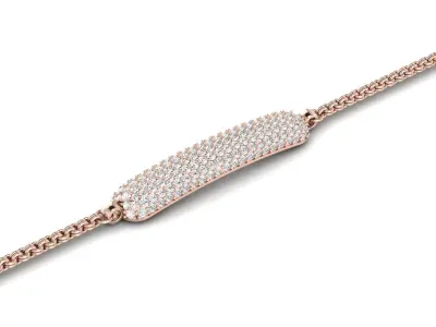 Women Bracelet 3D print model 5