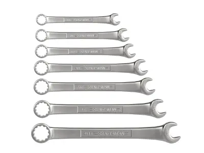 Mechanic Garage Work Set 40 Items 3D model