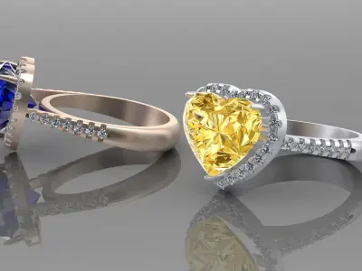 Ring a heat 3D print model