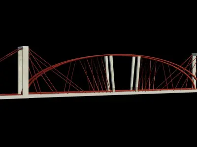 Bridge 3D model 3D model