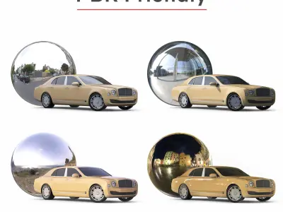 Bentley Mulsanne Free low-poly 3D model