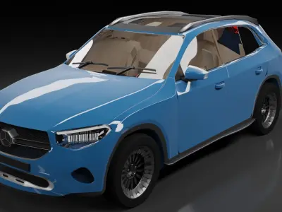 Mercedes Benz GLC  300 3D model