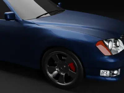 Lexus LS400 ucf 20 3D model