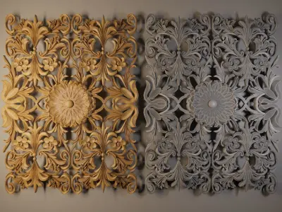 ornament 3D model-vol 1 3D model