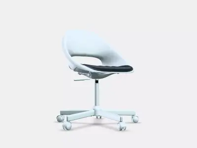 LOBERGET - MALSKAR Swivel chair  cushion 3D model