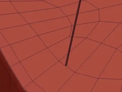 Flush Light 3D model