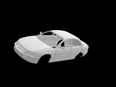 Opel Omega B 3D print model