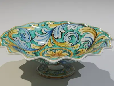 Ceramic centerpiece 3D model