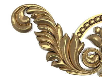  decorative pattern ready for 3D printing 3D model 295