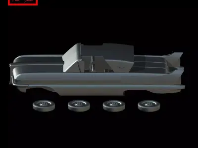 Packard Predictor 1956 3D print model