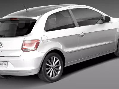 Volkswagen Gol 2013 3D model