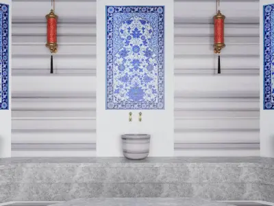 Turkish Bath 3D model