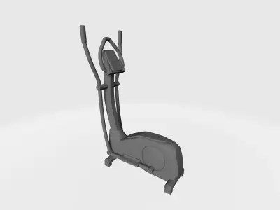 Exercise bike 3D print model