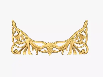 Classic decor ornament 223 3D model