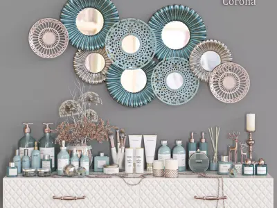 decorative set 57 3D model