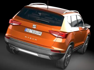 Seat Ateca 2017 3D model