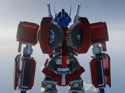 cybertronian optimus prime Free 3D model