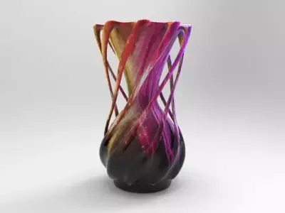 Multicolor Vase 3D print model